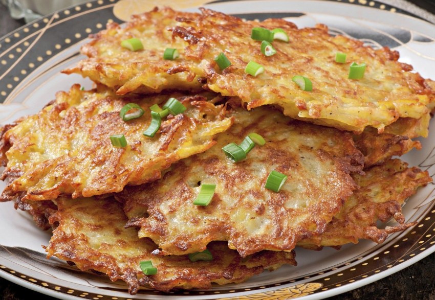 Драники в кукурузной муке
