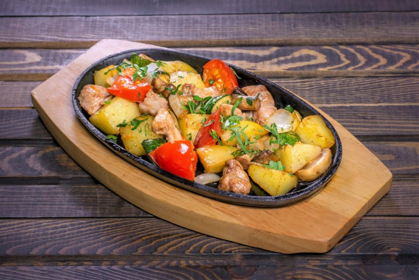 Рис по мексикански с овощами