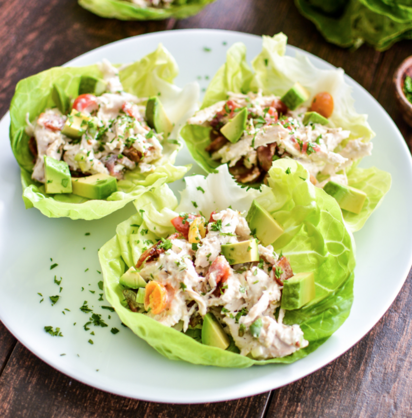 Индийский салат с курицей