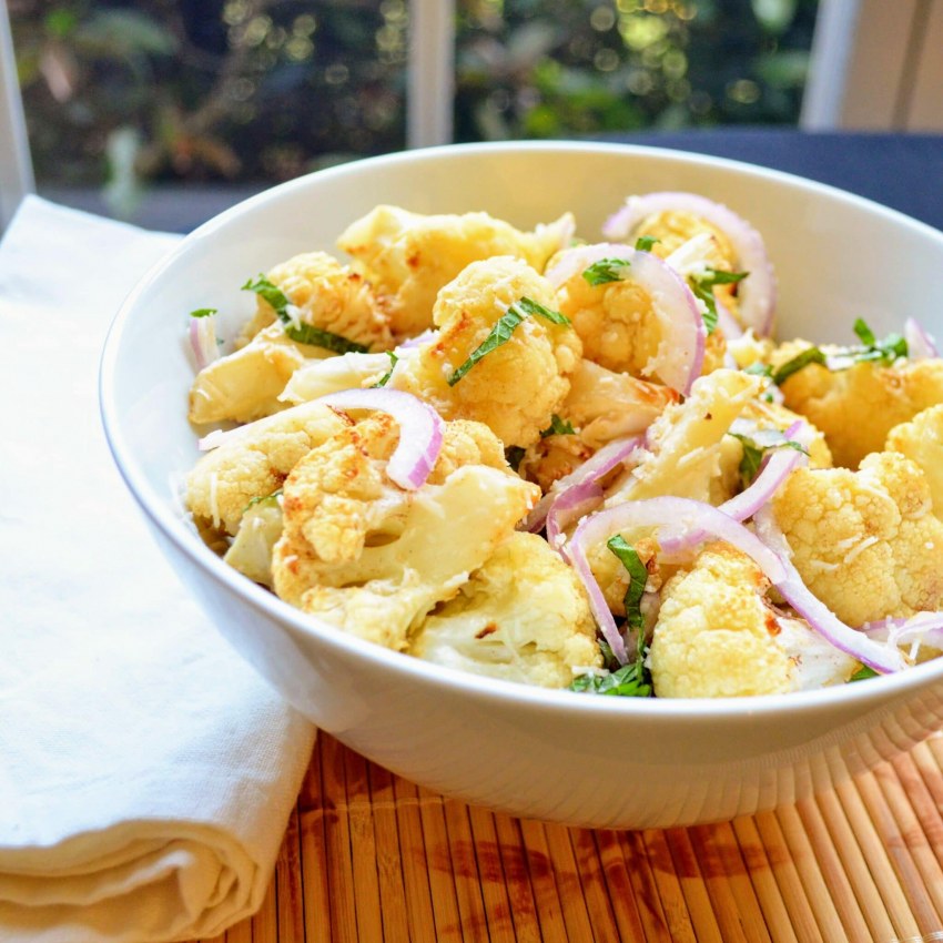 Цветная капуста с овощами