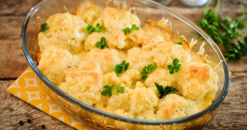 Пюре с картошкой и цветной капустой