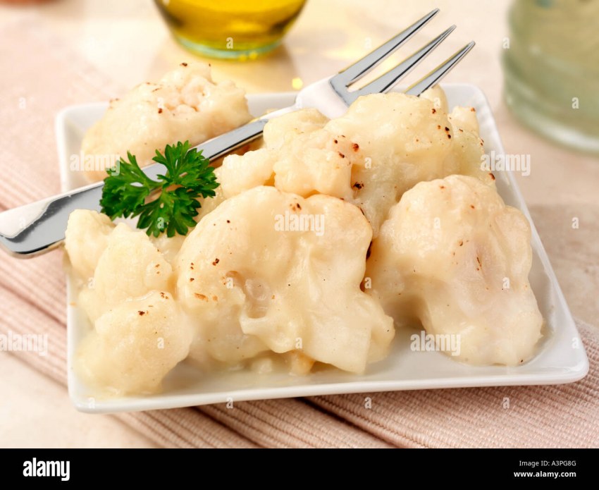 Цветная капуста отварная