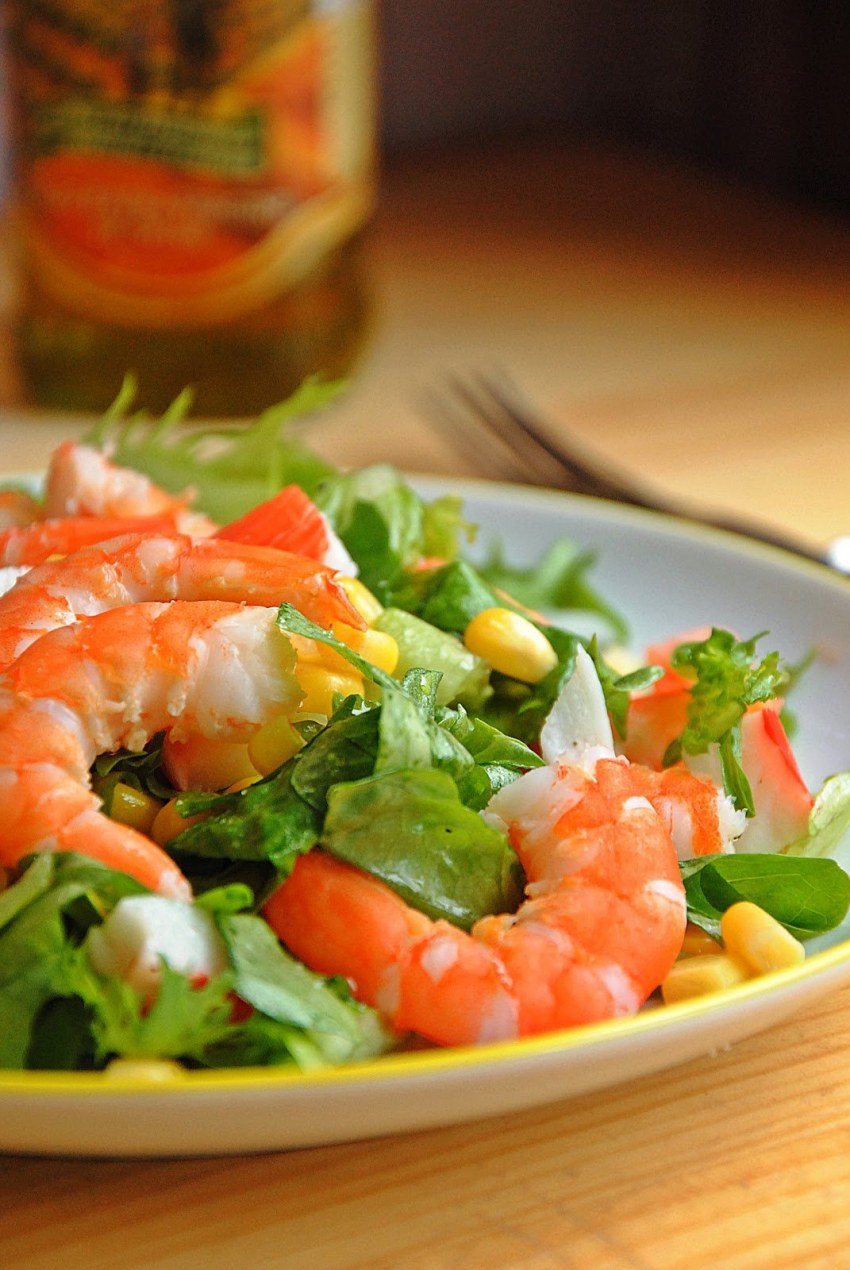 Салаты из рыбы и морепродуктов