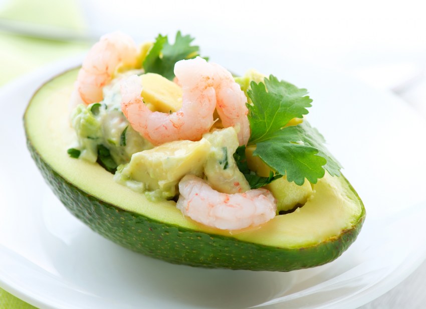 Салат с морепродуктами