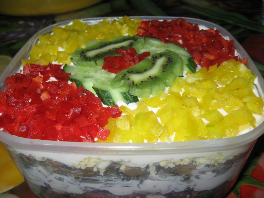 Салат Балканский с сыром