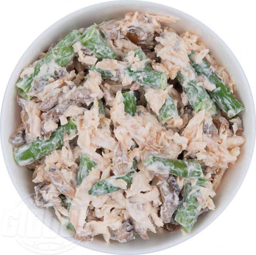 Салат с орехами