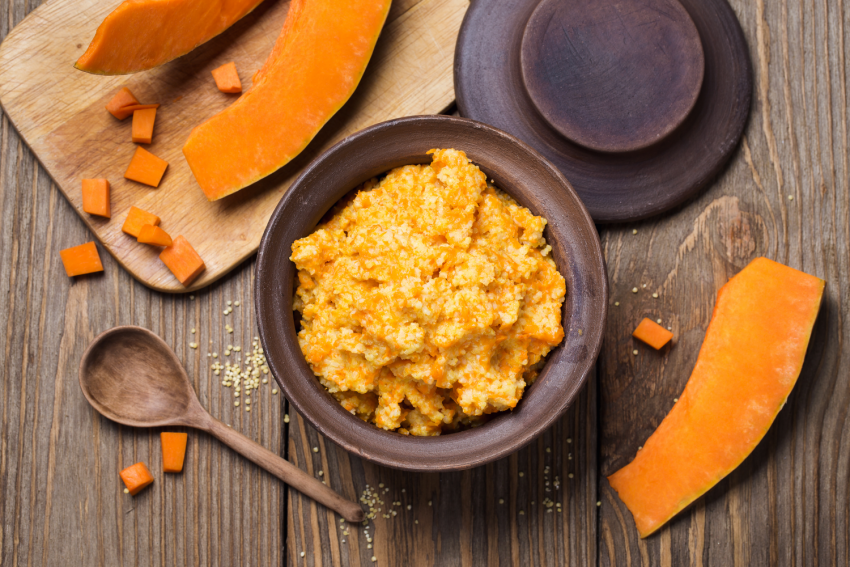 Pumpkin Millet porridge