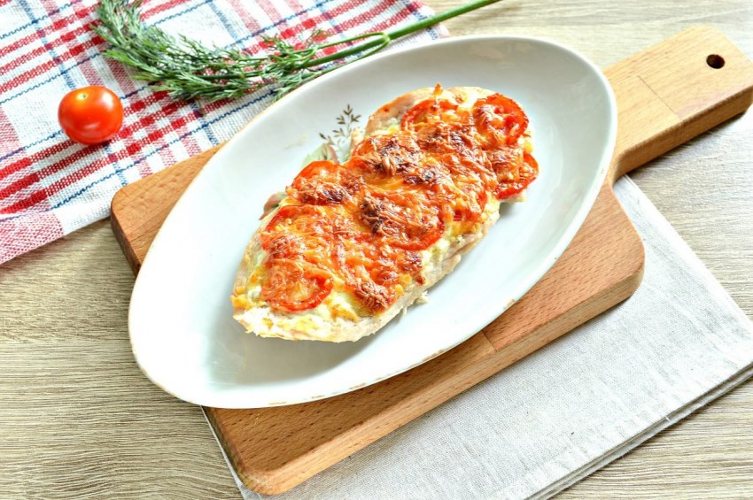 Отбивная из куриной грудки
