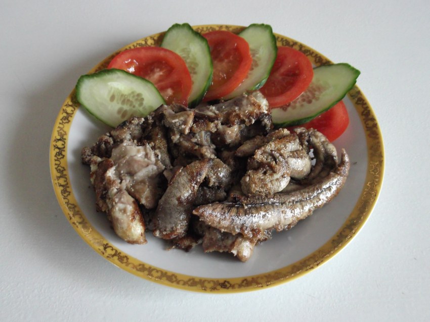 Канапе с икрой сельди