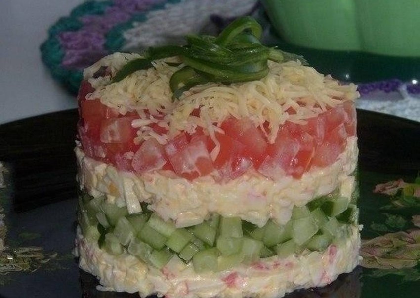Салат сердце ангела