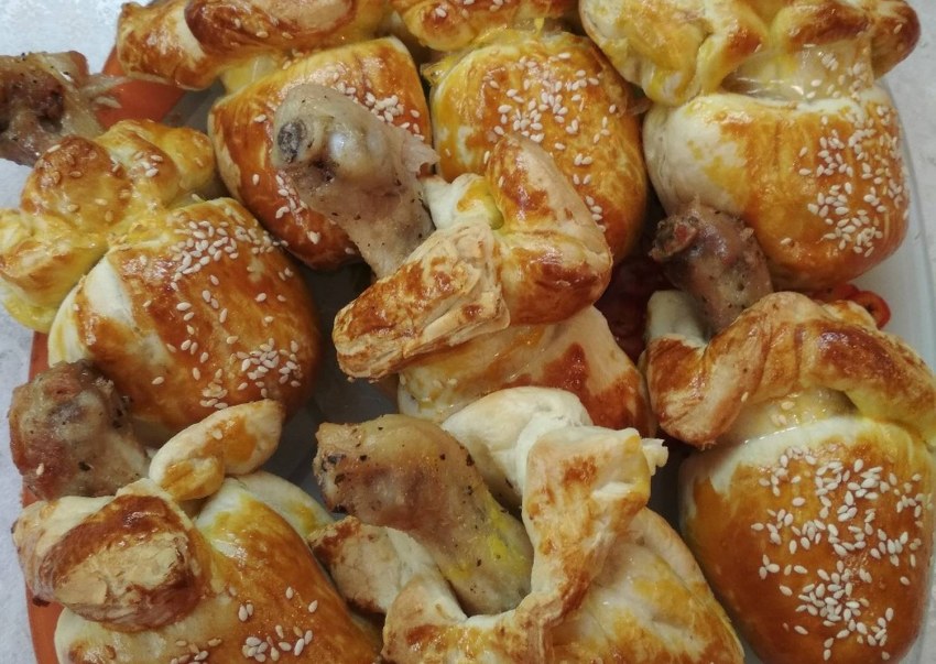 Куриные ножки в мешочке