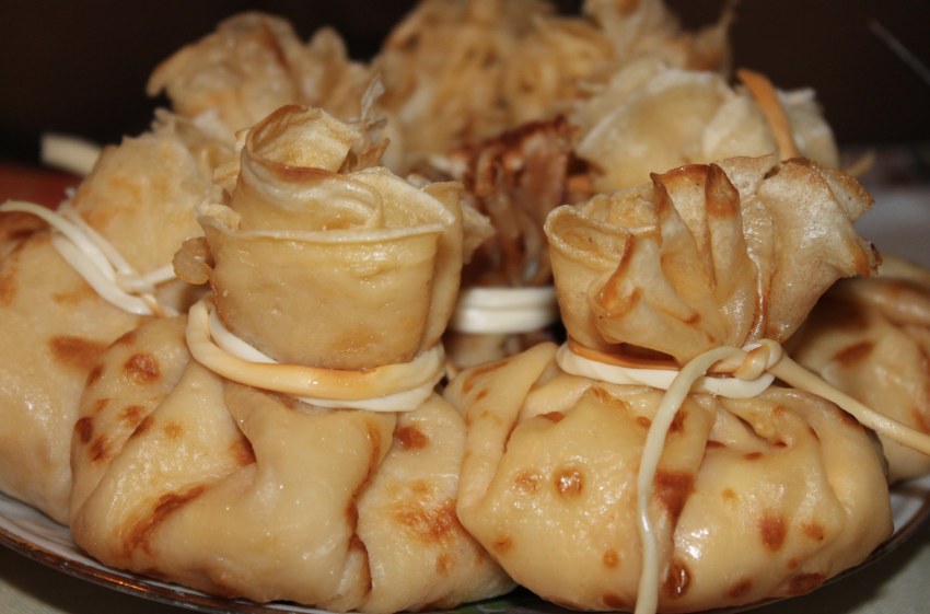 Куриные ножки в мешочке