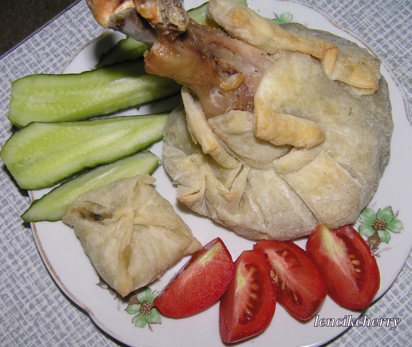 Куриная ножка в мешочке