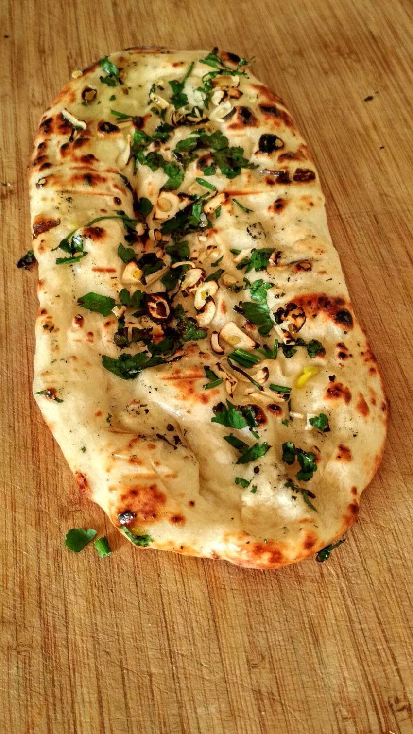Лепешка с сыром и рыбой