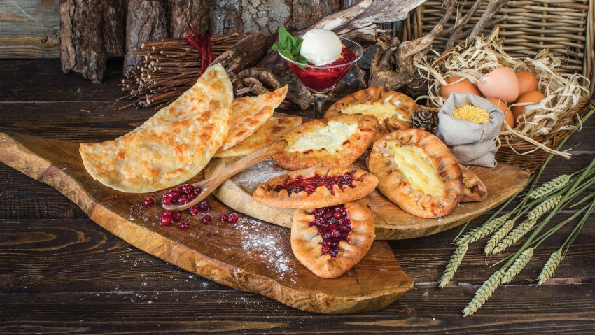 Карельская калитка с картофелем