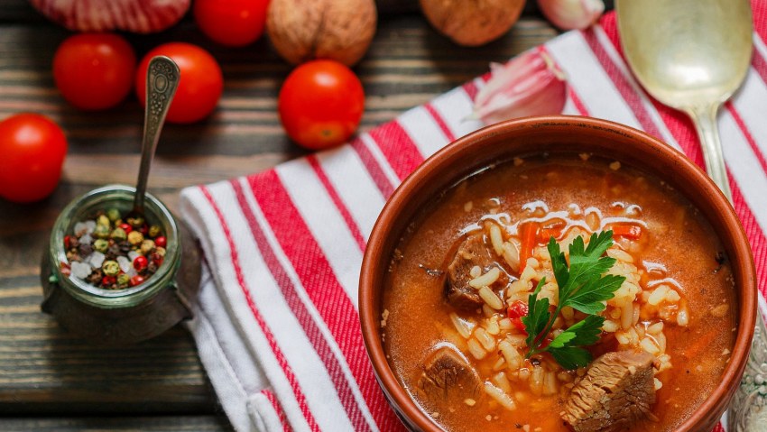 Пряное грузинское харчо