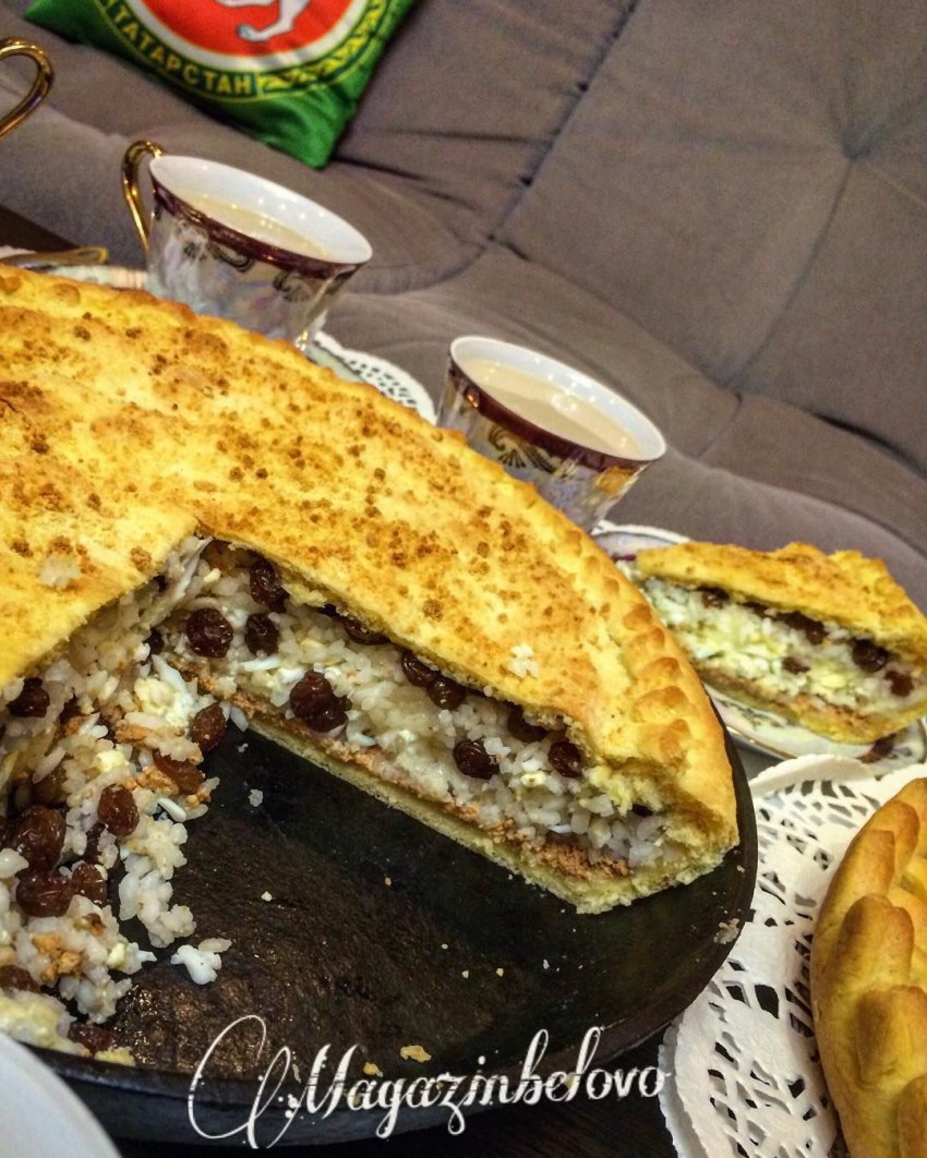 Пироги с курагой