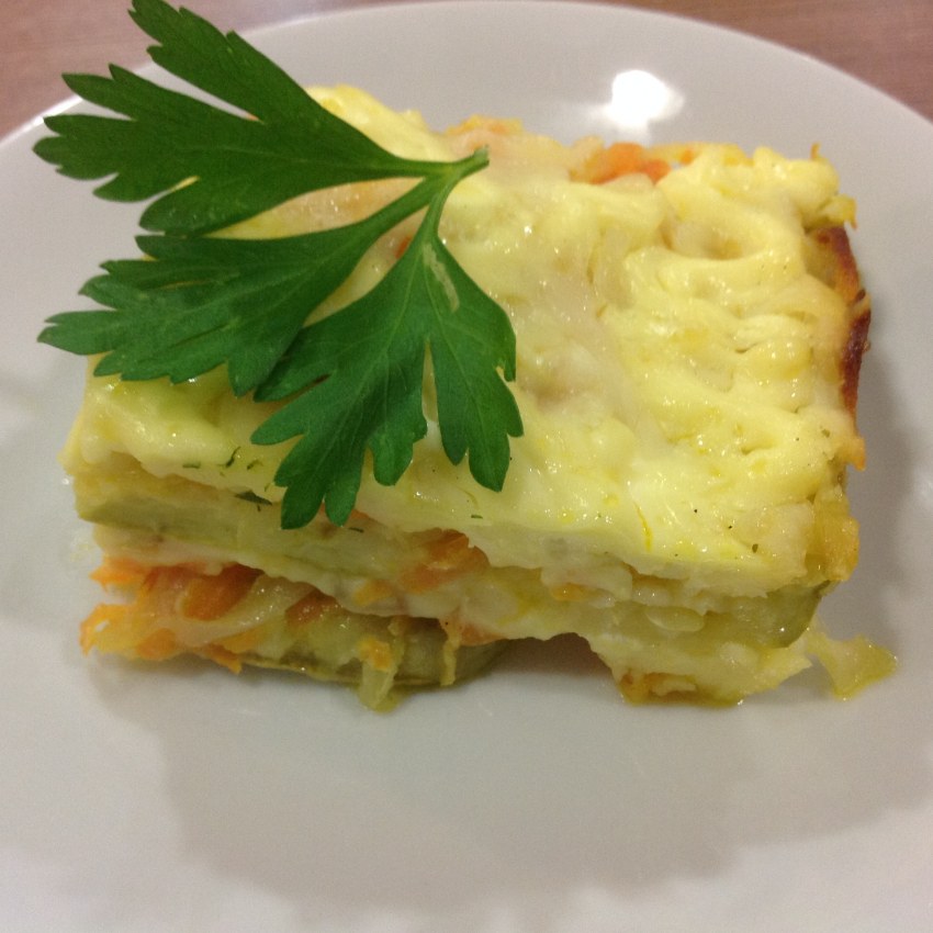 Лазанья из кабачков