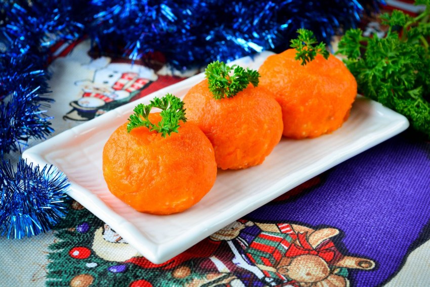 Сырные мандаринки