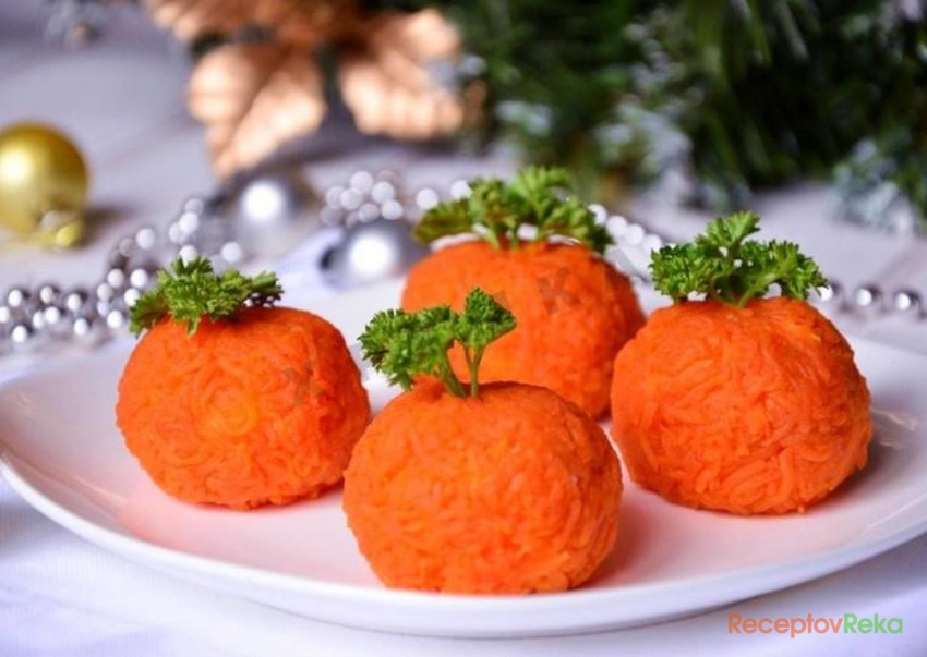 Сырная закуска мандаринки
