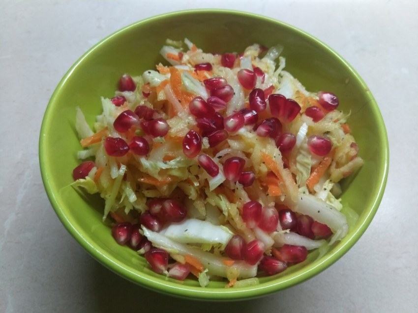 Салат из редьки дайкон с морковью