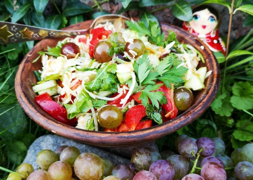 Салат Анастасия с пекинской капустой