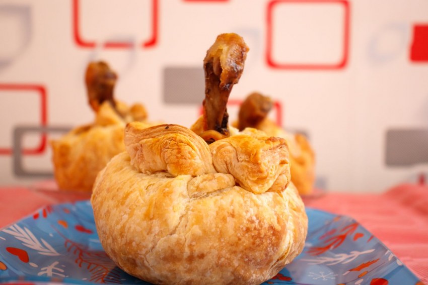 Куриные ножки в мешочке
