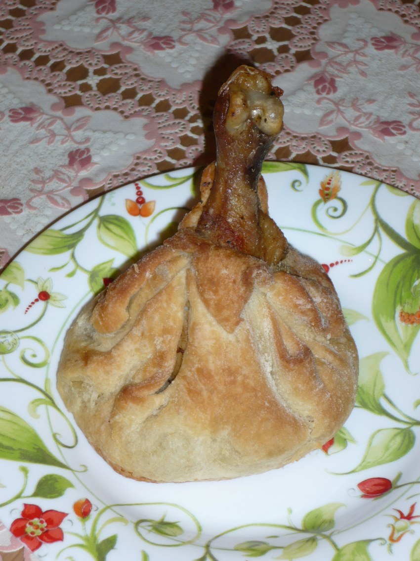 Куриные ножки в тесте фило
