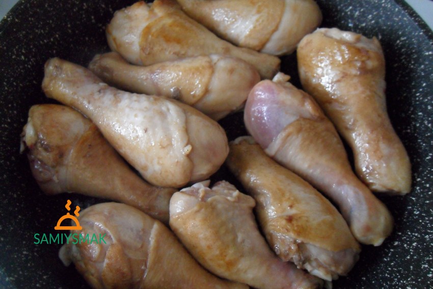 Куриные ножки в тесте
