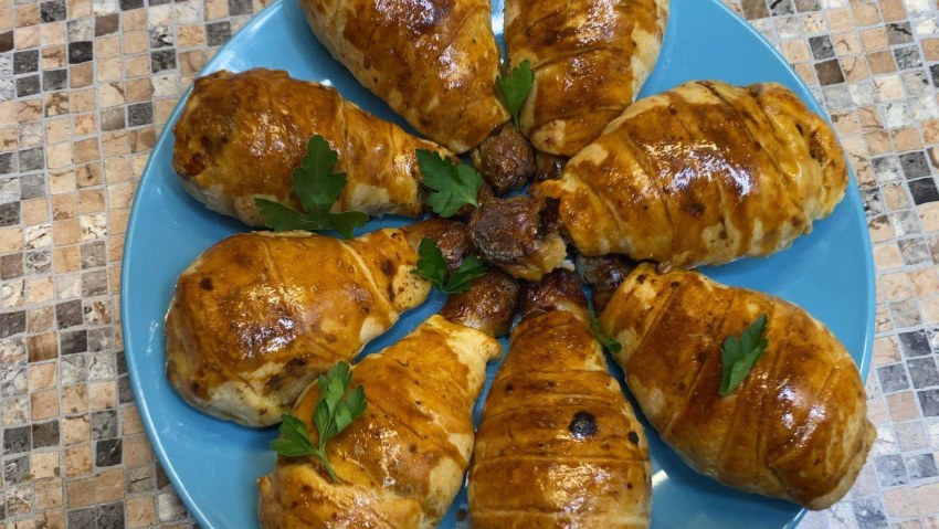 Куриные ножки в кармашке