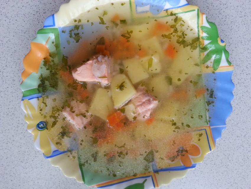 Рыбное консоме