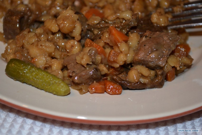Салат из свинины