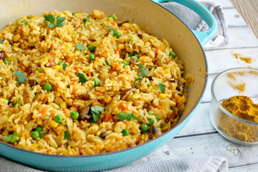 Фрайд Райс с овощами