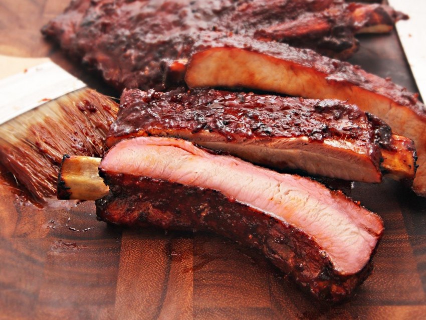 Свиные ребрышки BBQ