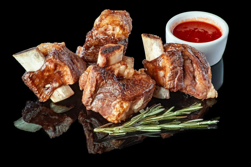 Свиные ребрышки BBQ