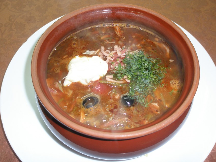 Солянка мясная "Дворянская"