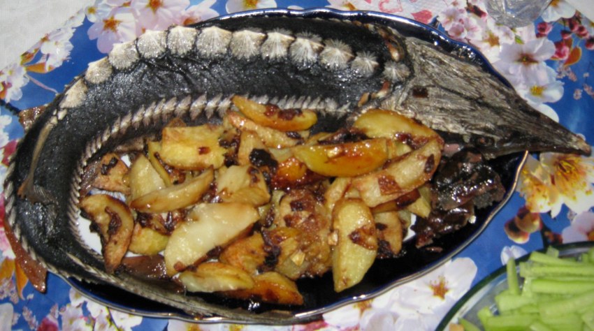 Осетрина паровая