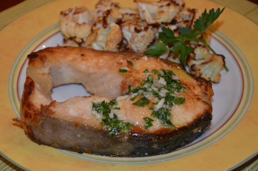 Шашлык из осетрины