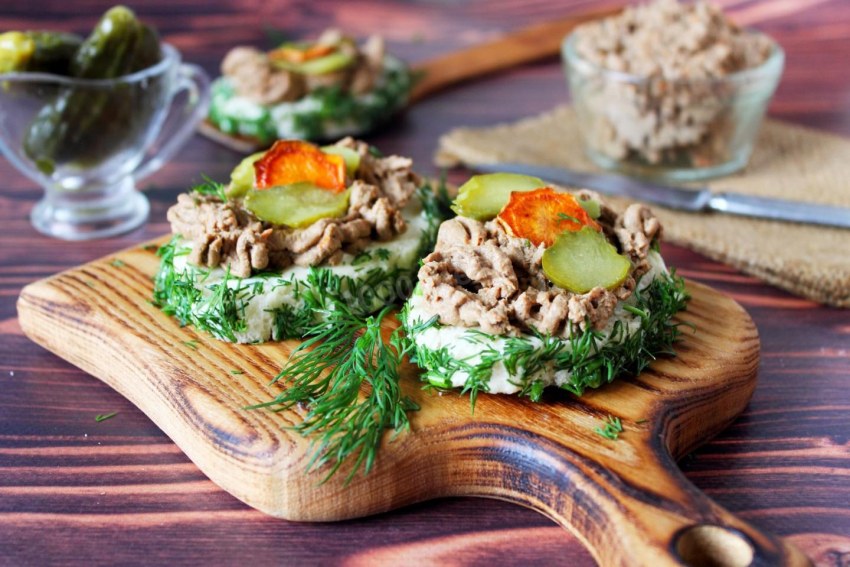 Креветочный паштет с маскарпоне