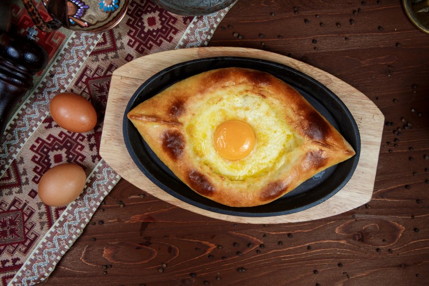 Быстрый хачапури на сковороде