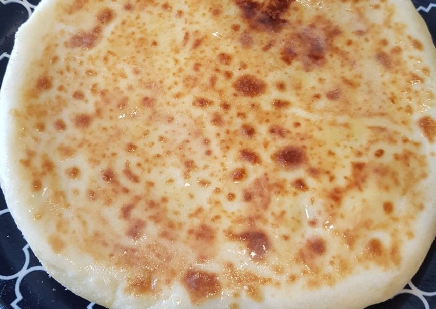ПП хачапури с творогом и сыром