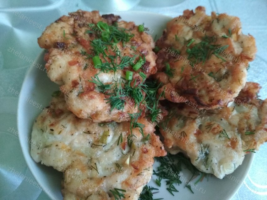 Котлеты рубленые из куриной грудки