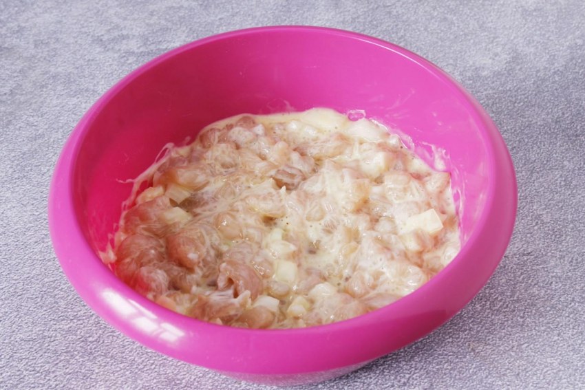 Рубленные котлеты из куриной грудки