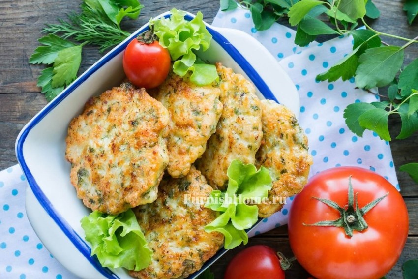 Рубленные котлеты из куриной грудки с крахмалом