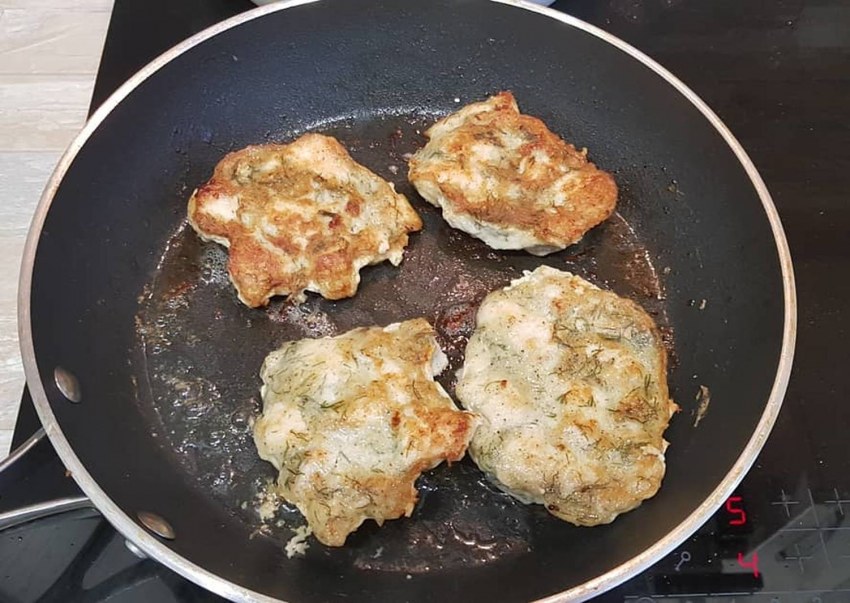 Рубленные котлеты из куриной грудки