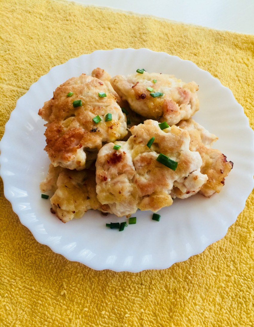 Куриные котлеты с адыгейским сыром
