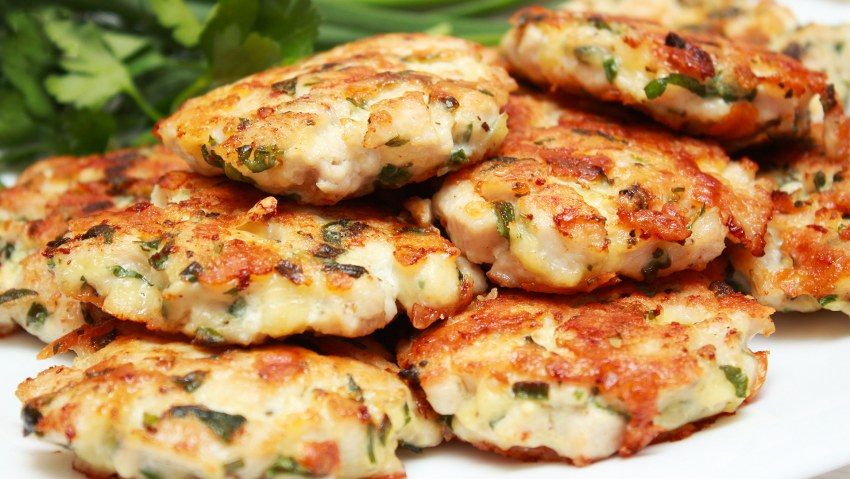 Котлеты из куриного филе кусочками