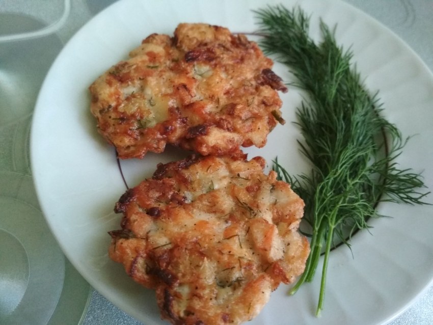 Шницель куриный с сыром