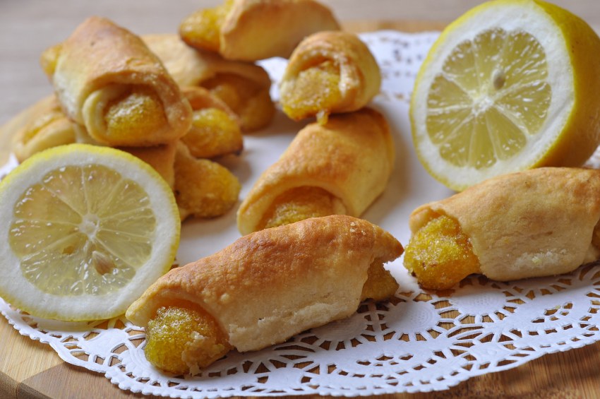 Слойки с начинкой