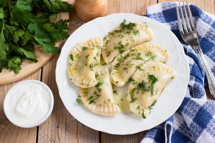 Вареники с картофелем